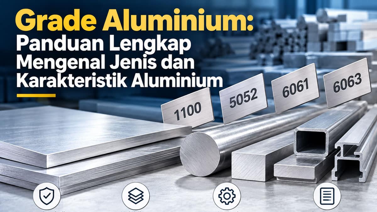 Grade Aluminium, Panduan Lengkap Mengenal Jenis dan Karakteristik Aluminium