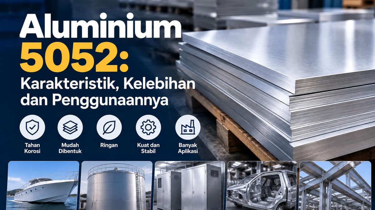 Aluminium 5052, Karakteristik, Kelebihan dan Penggunaannya