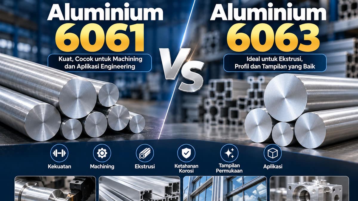 Aluminium 6061 vs Aluminium 6063
