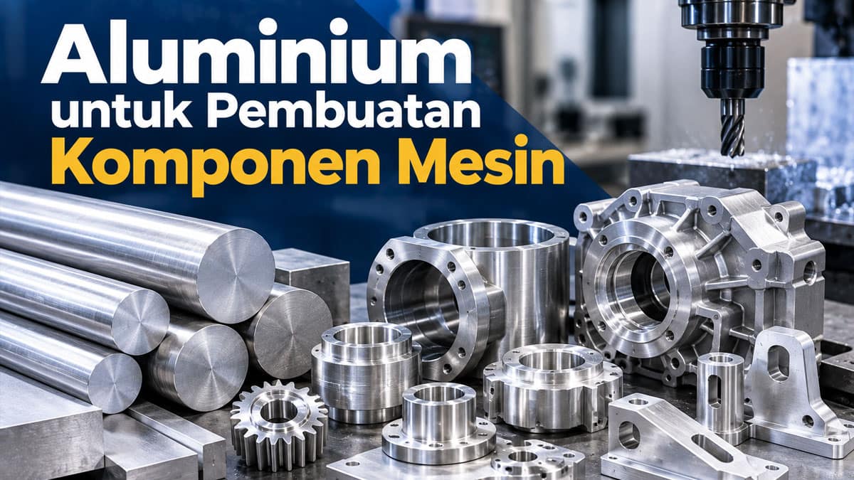 Aluminium untuk Pembuatan Komponen Mesin