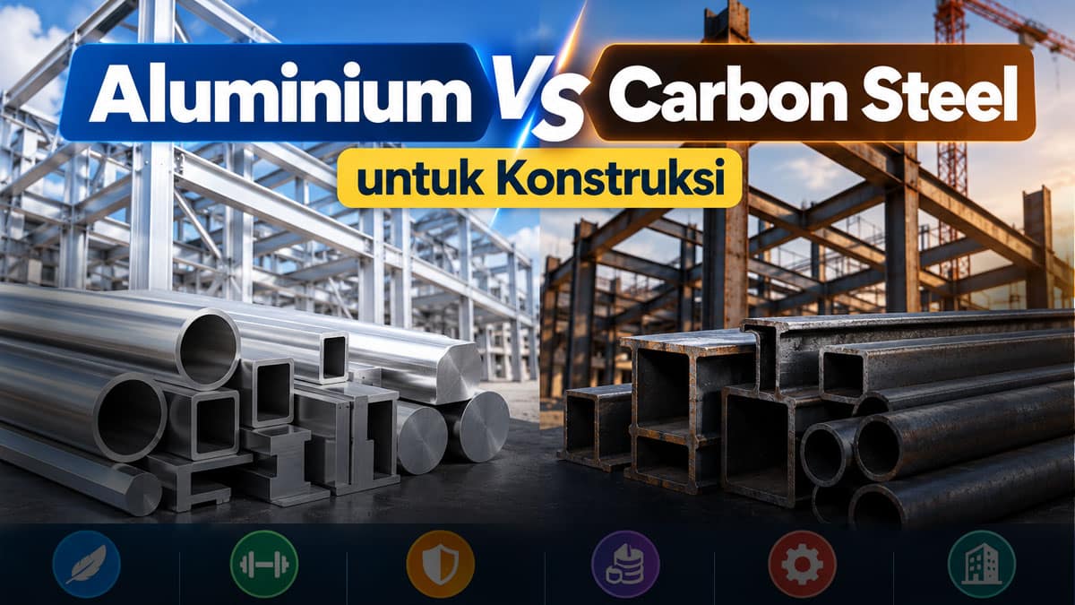 Aluminium vs Carbon Steel untuk Konstruksi