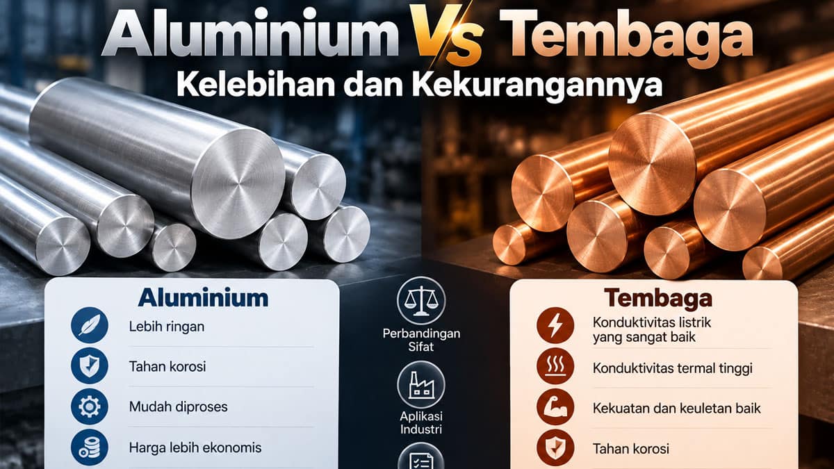 Aluminium vs Tembaga, Kelebihan dan Kekurangannya