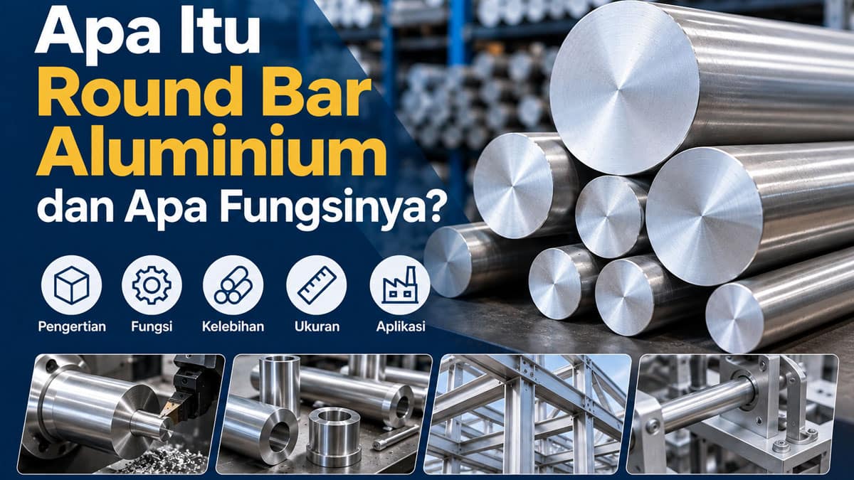 Apa Itu Round Bar Aluminium dan Apa Fungsinya?
