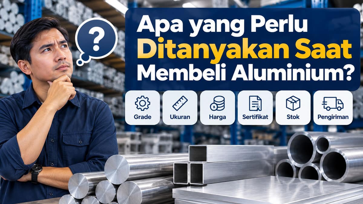 Apa yang Perlu Ditanyakan Saat Membeli Aluminium?