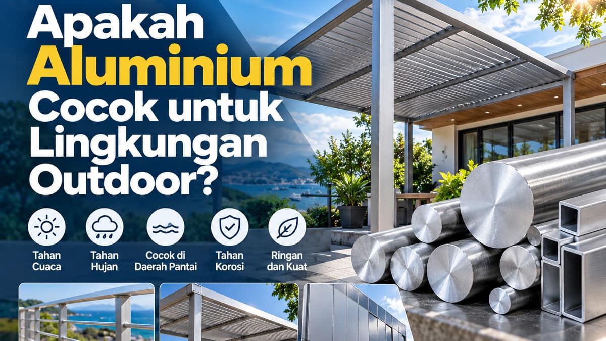 Apakah Aluminium Cocok untuk Lingkungan Outdoor?