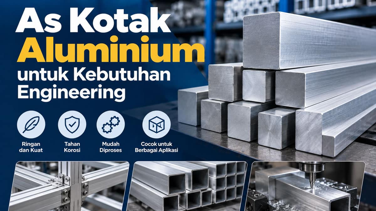 As Kotak Aluminium untuk Kebutuhan Engineering