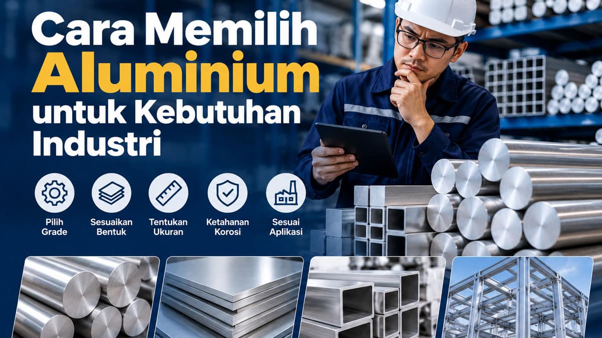 Cara Memilih Aluminium untuk Kebutuhan Industri
