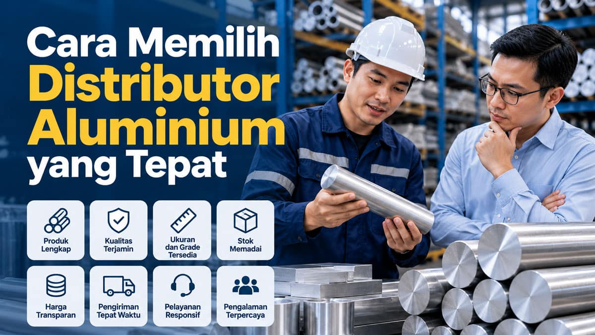 Cara Memilih Distributor Aluminium yang Tepat