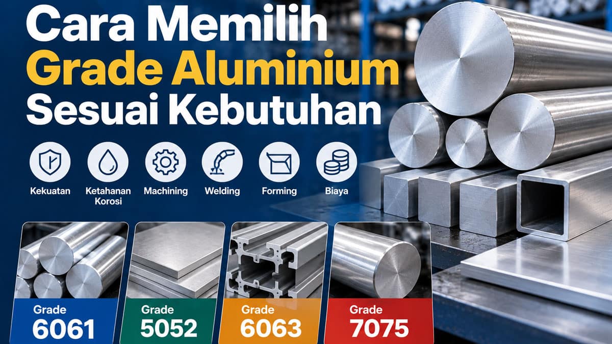 Cara Memilih Grade Aluminium Sesuai Kebutuhan