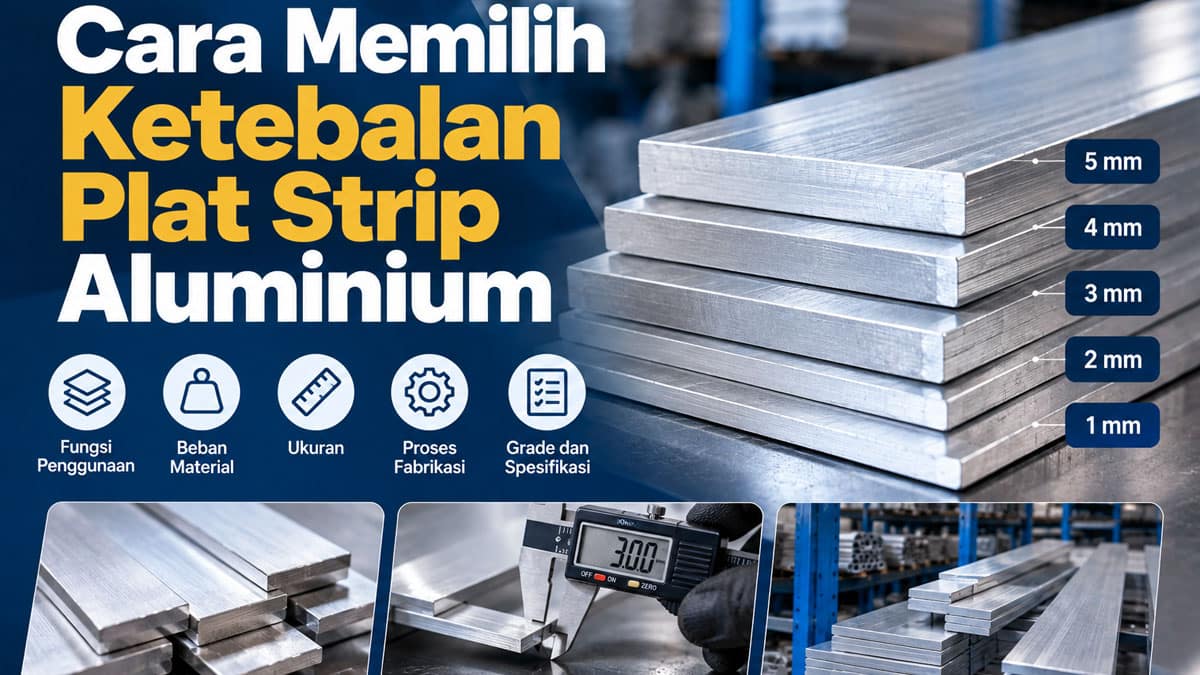 Cara Memilih Ketebalan Plat Strip Aluminium