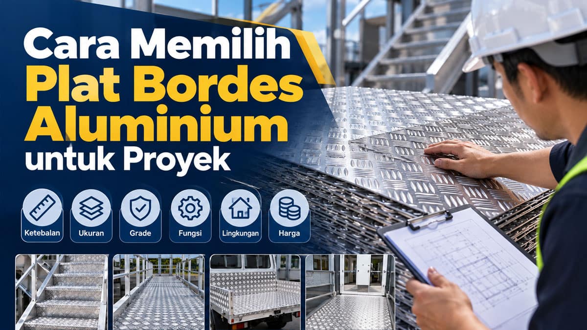 Cara Memilih Plat Bordes Aluminium untuk Proyek