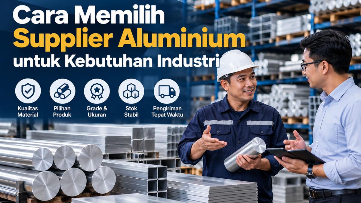Cara Memilih Supplier Aluminium untuk Kebutuhan Industri
