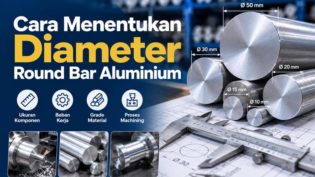 Cara Menentukan Diameter Round Bar Aluminium