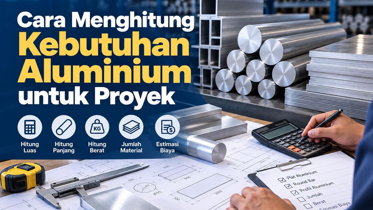 Cara Menghitung Kebutuhan Aluminium untuk Proyek
