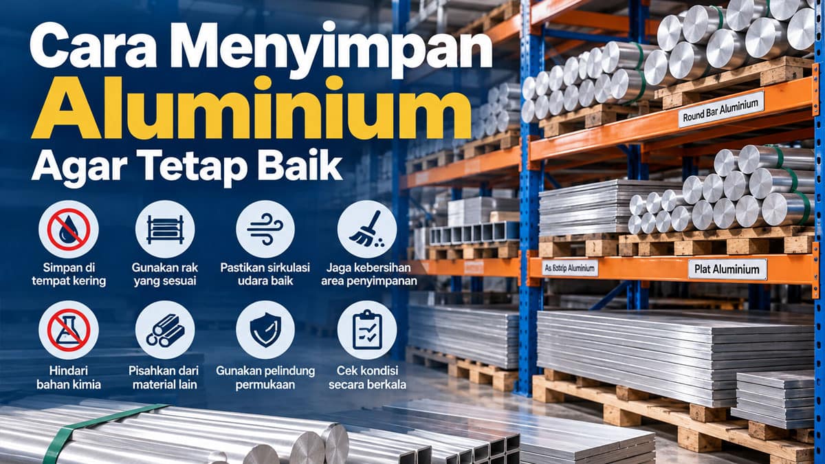 Cara Menyimpan Aluminium Agar Tetap Baik