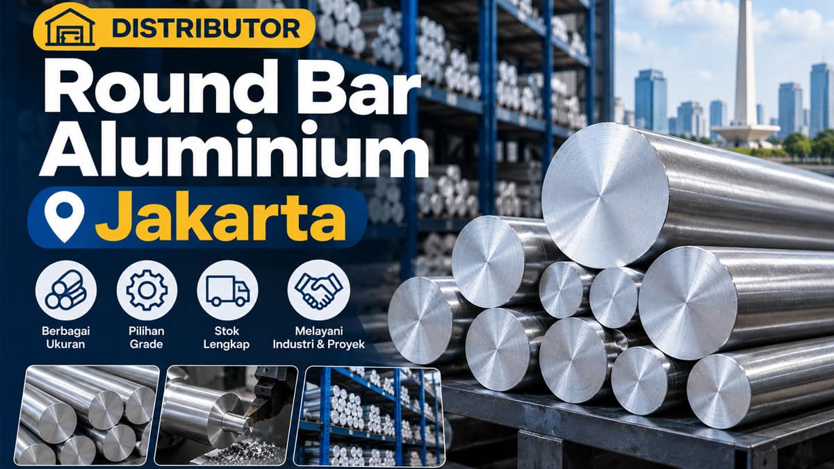 Distributor Round Bar Aluminium Jakarta