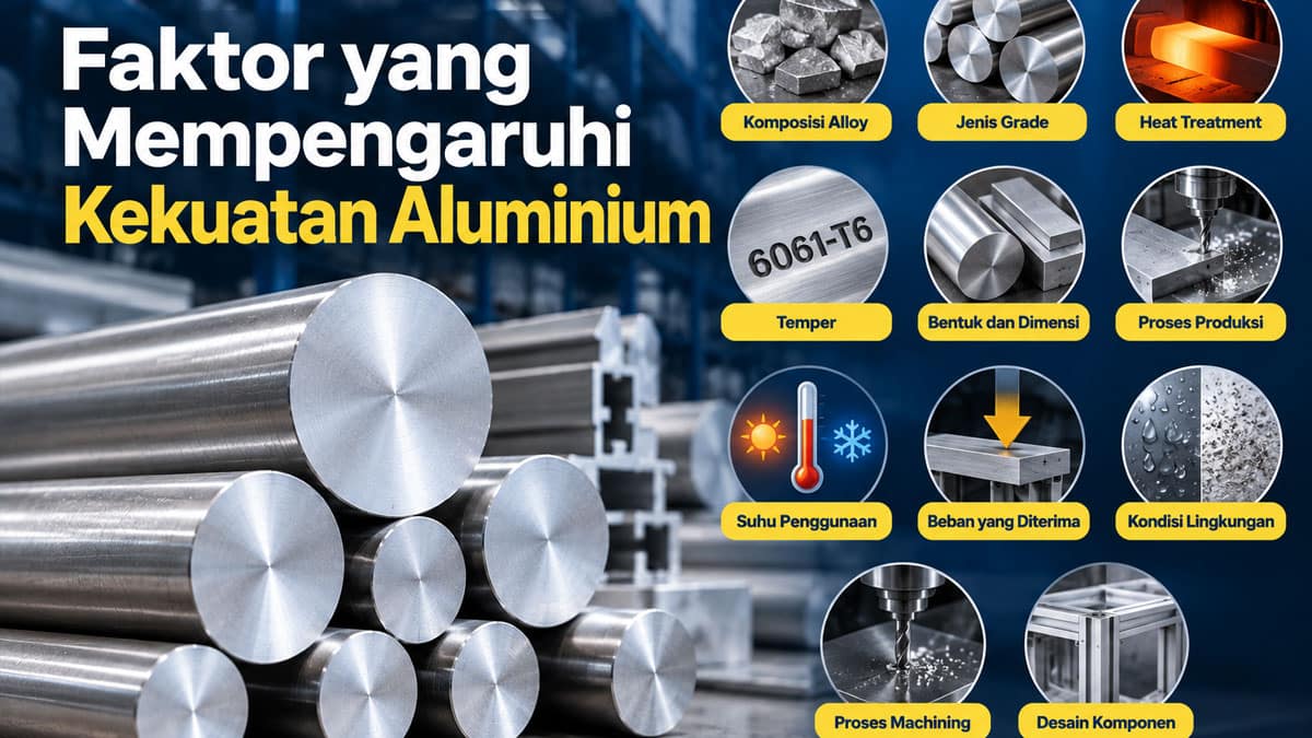 Faktor yang Mempengaruhi Kekuatan Aluminium