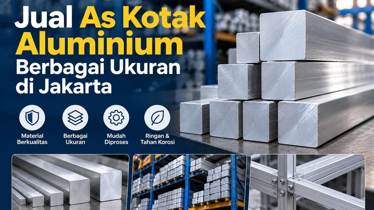 Jual As Kotak Aluminium Berbagai Ukuran di Jakarta
