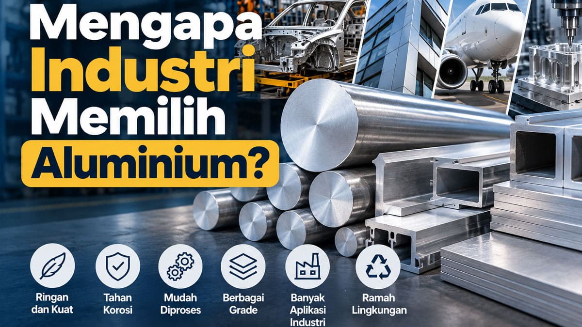 Mengapa Industri Memilih Aluminium?
