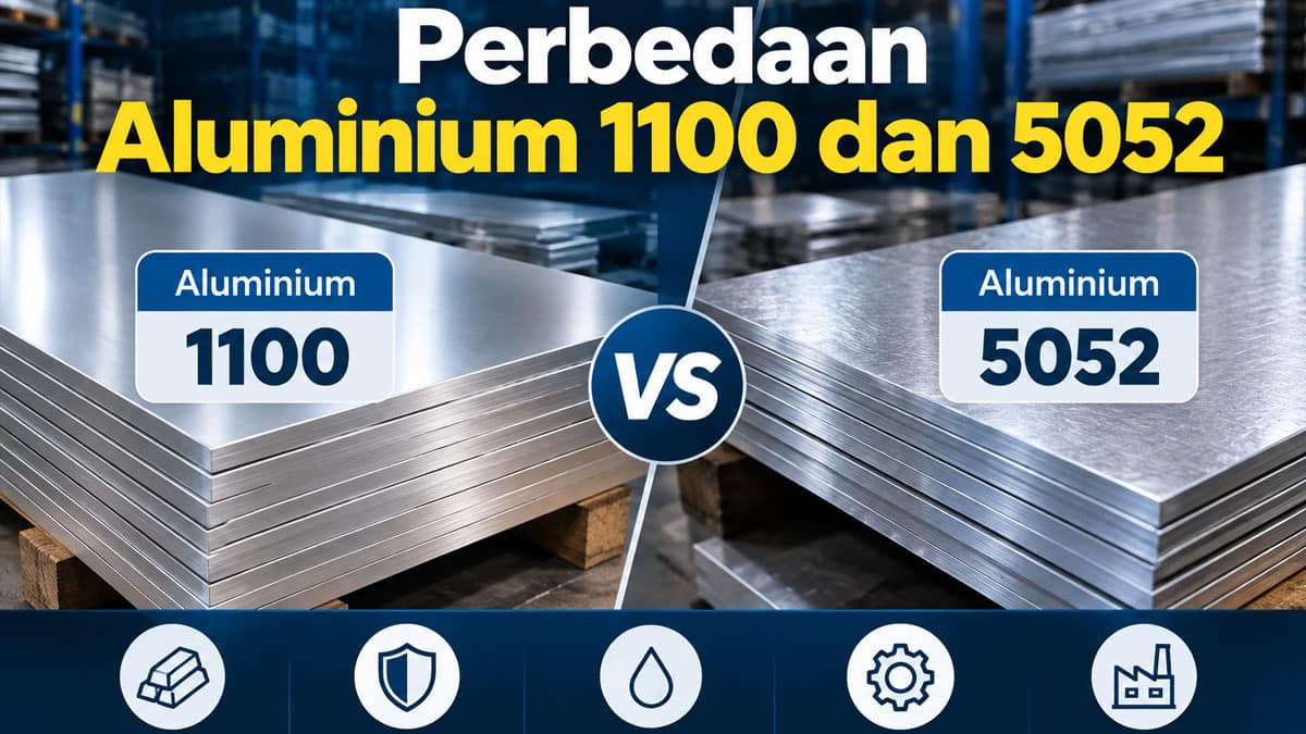 Perbedaan Aluminium 1100 dan 5052