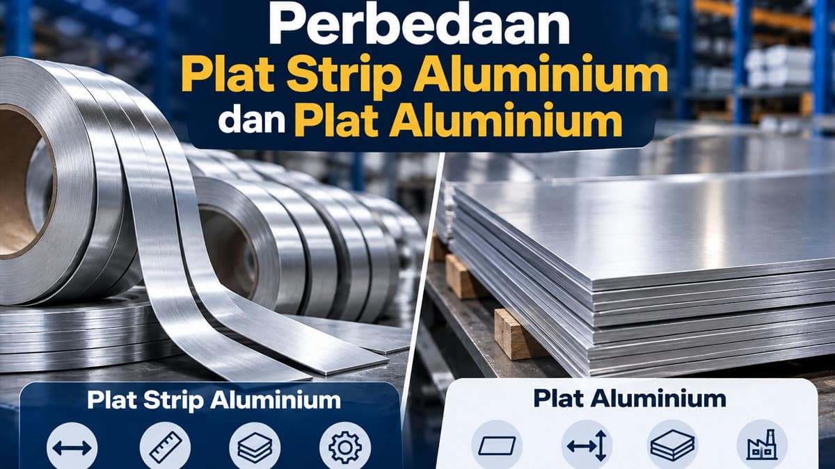 Perbedaan Plat Strip Aluminium dan Plat Aluminium