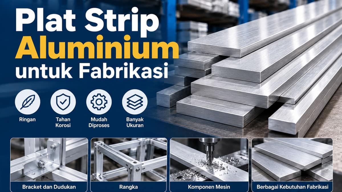 Plat Strip Aluminium untuk Fabrikasi