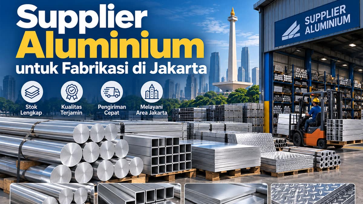 Supplier Aluminium untuk Fabrikasi di Jakarta