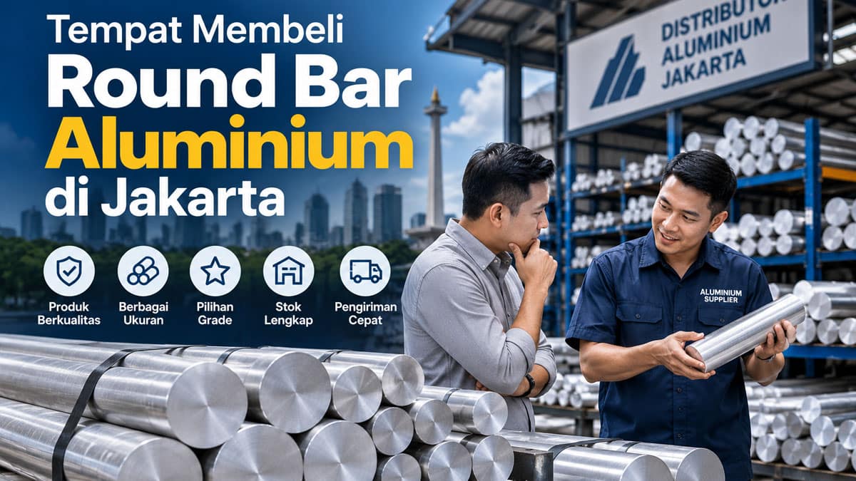 Tempat Membeli Round Bar Aluminium di Jakarta