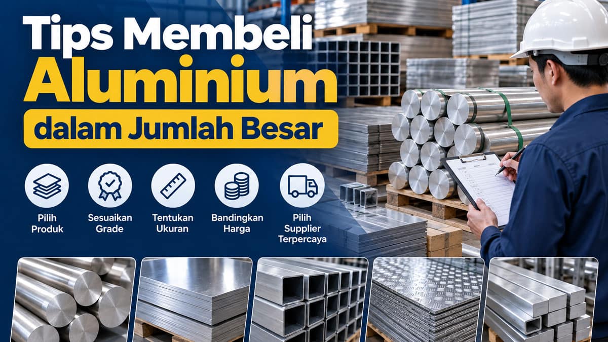Tips Membeli Aluminium dalam Jumlah Besar