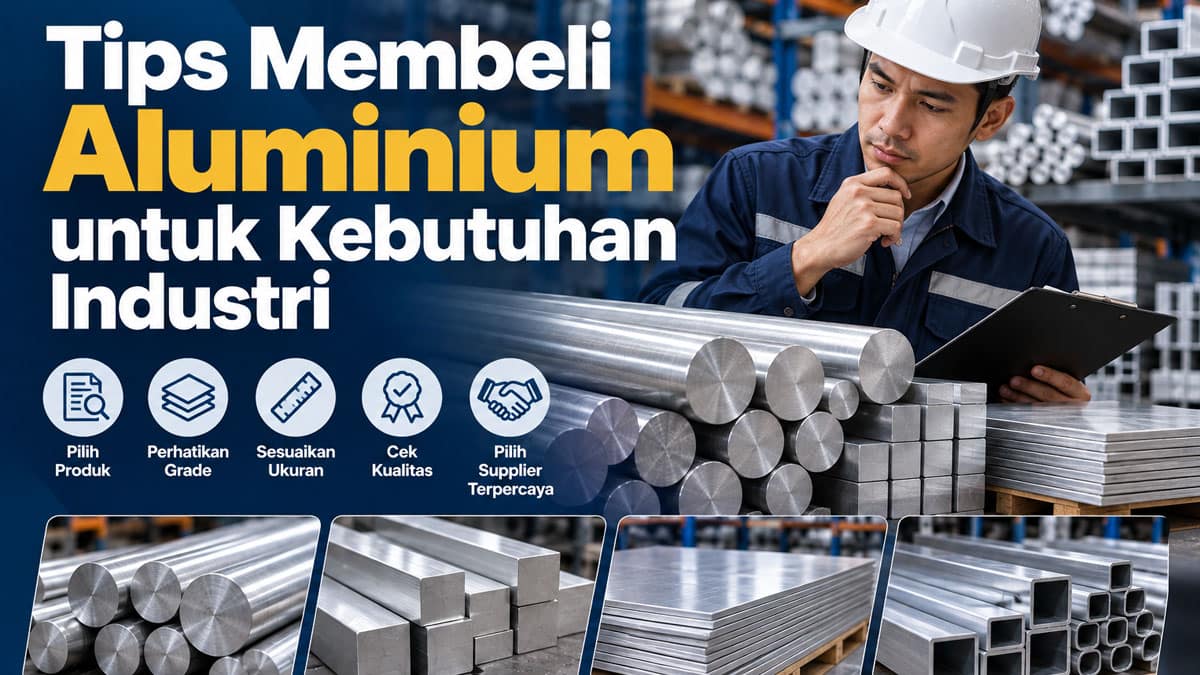 Tips Membeli Aluminium untuk Kebutuhan Industri