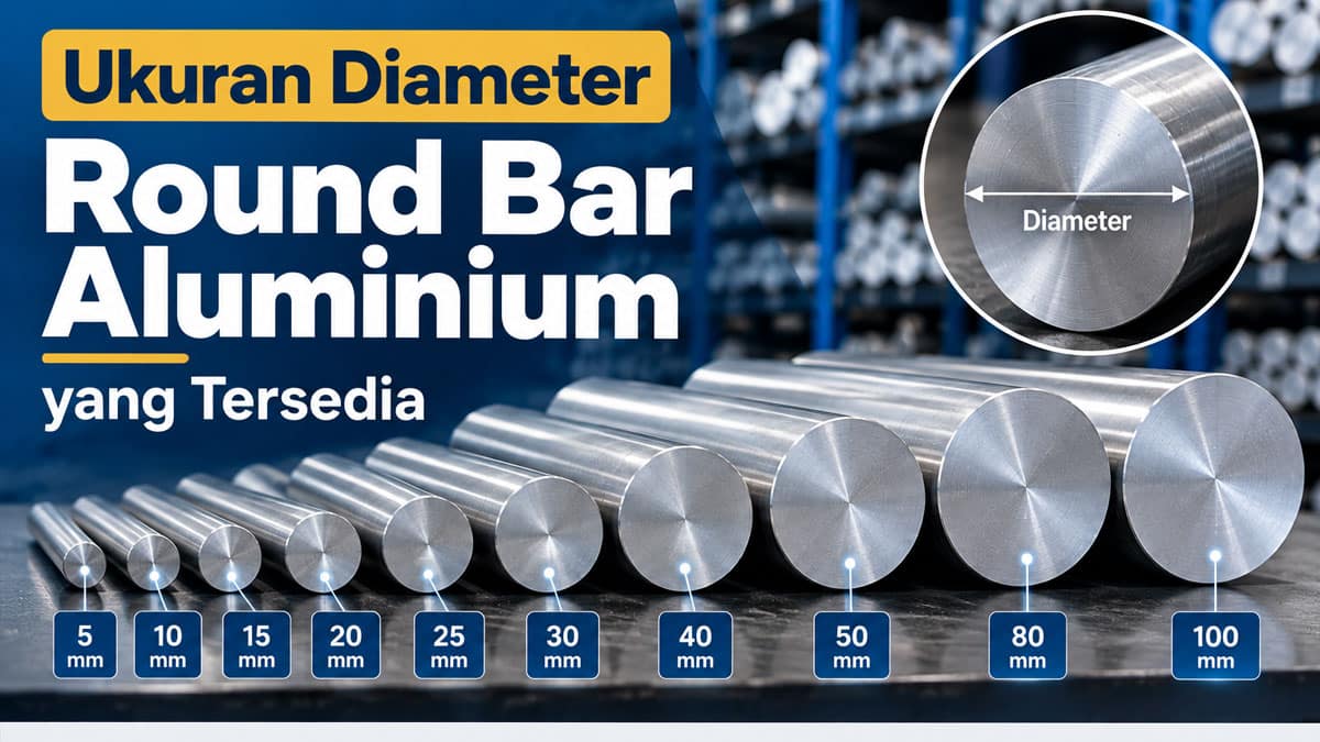 Ukuran Diameter Round Bar Aluminium yang Tersedia