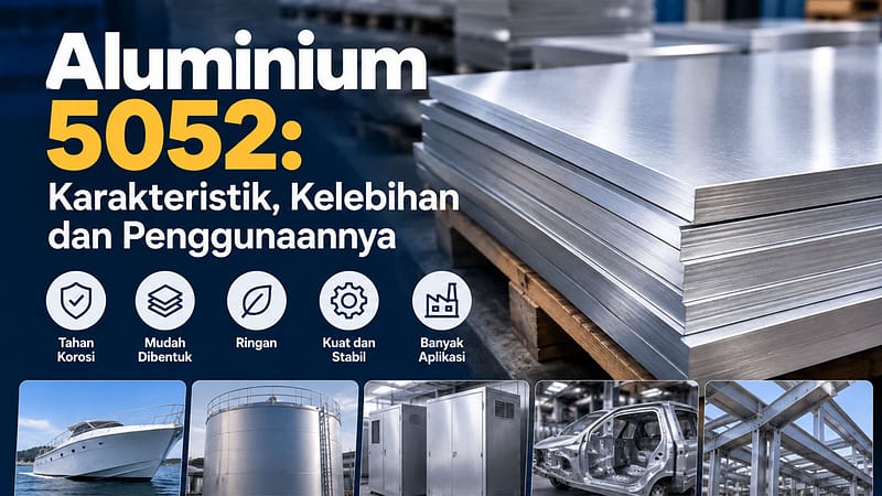 Aluminium 5052, Karakteristik, Kelebihan dan Penggunaannya