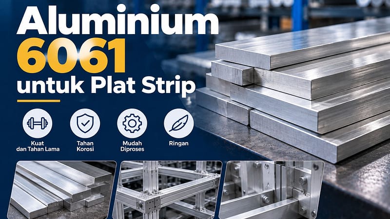 Aluminium 6061 untuk Plat Strip