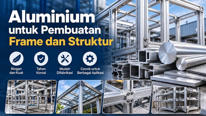 Aluminium untuk Pembuatan Frame dan Struktur