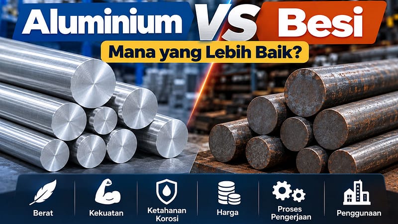 Aluminium vs Besi, Mana yang Lebih Baik?