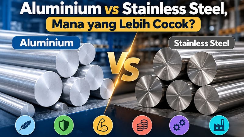 Aluminium vs Stainless Steel, Mana yang Lebih Cocok?