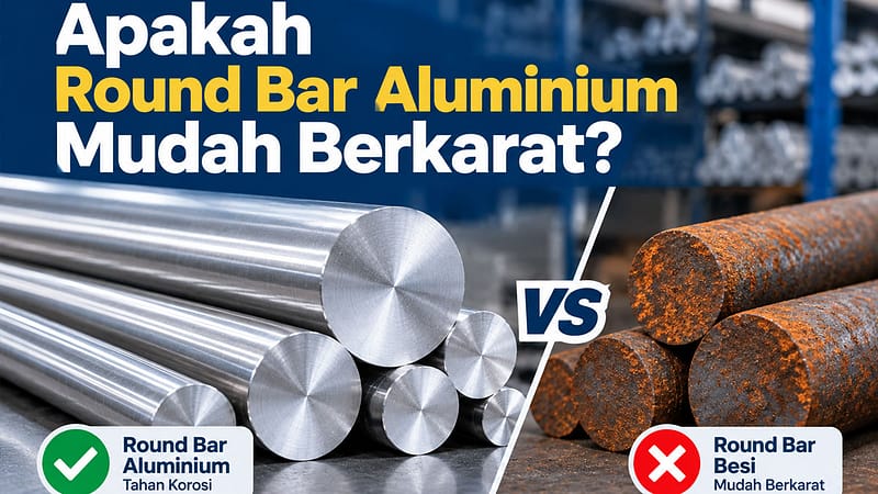 Apakah Round Bar Aluminium Mudah Berkarat?