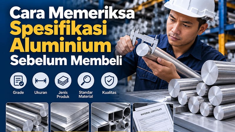 Cara Memeriksa Spesifikasi Aluminium Sebelum Membeli