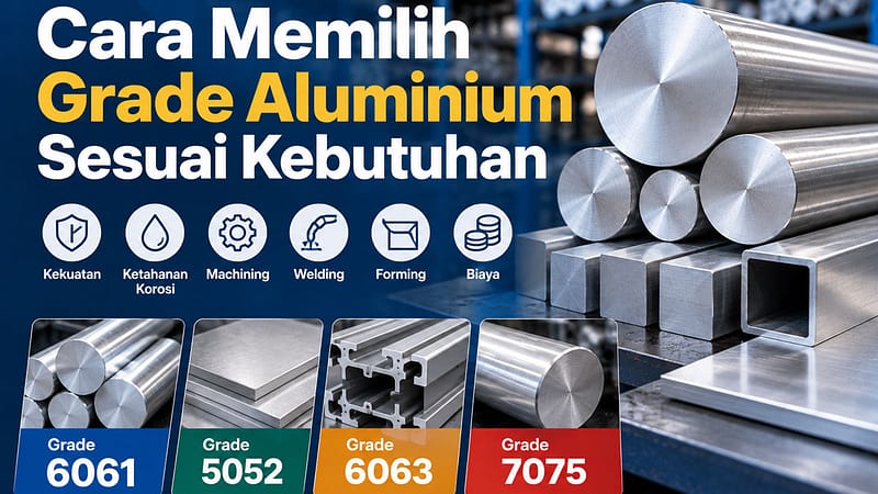 Cara Memilih Grade Aluminium Sesuai Kebutuhan