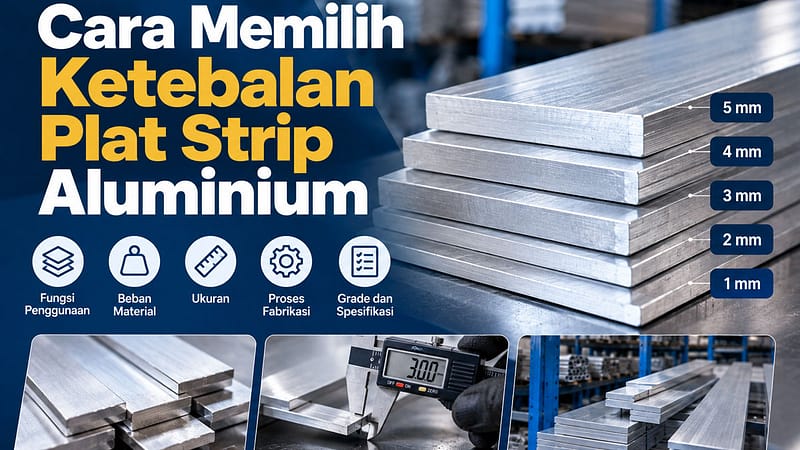 Cara Memilih Ketebalan Plat Strip Aluminium