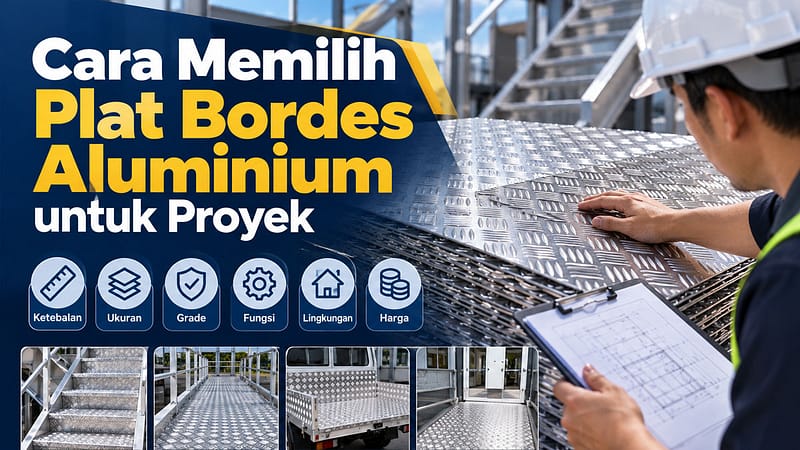 Cara Memilih Plat Bordes Aluminium untuk Proyek