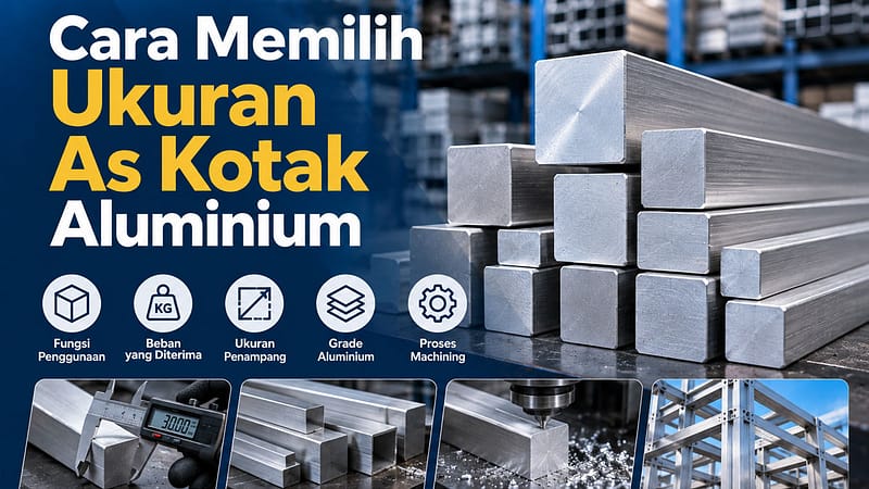 Cara Memilih Ukuran As Kotak Aluminium