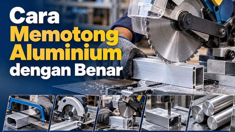 Cara Memotong Aluminium dengan Benar