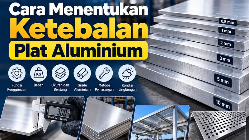 Cara Menentukan Ketebalan Plat Aluminium