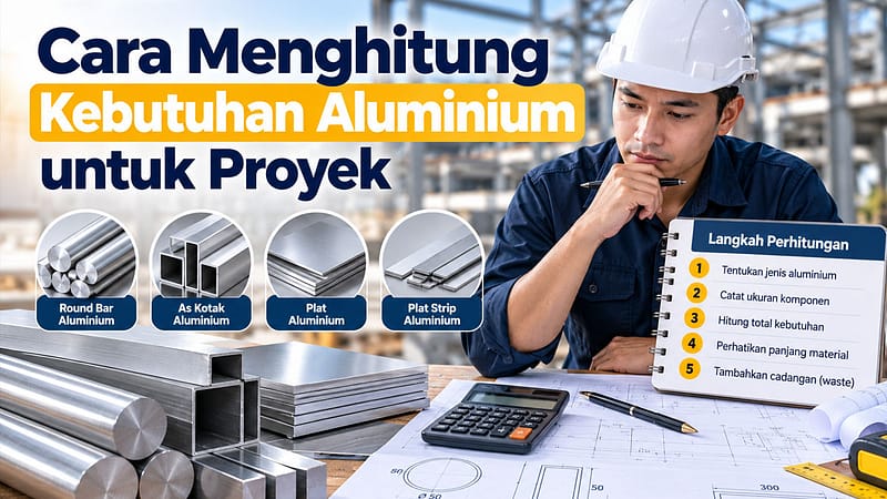 Cara Menghitung Kebutuhan Aluminium untuk Proyek
