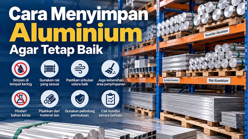 Cara Menyimpan Aluminium Agar Tetap Baik
