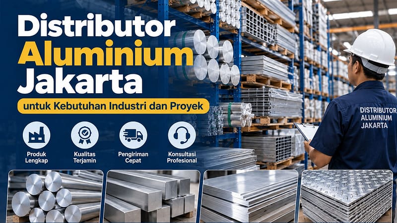 Distributor Aluminium Jakarta untuk Kebutuhan Industri dan Proyek