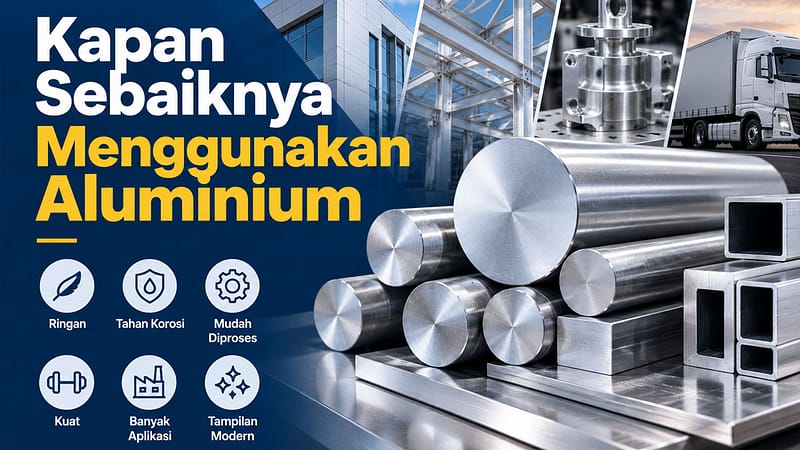 Kapan Sebaiknya Menggunakan Aluminium