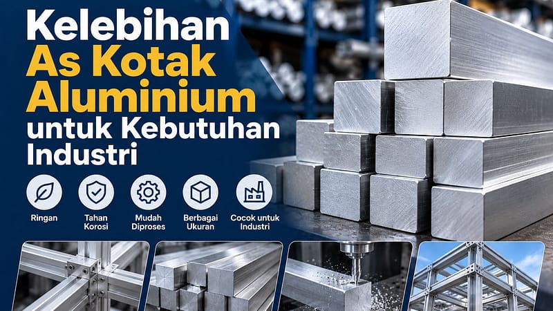 Kelebihan As Kotak Aluminium untuk Kebutuhan Industri