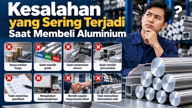 Kesalahan yang Sering Terjadi Saat Membeli Aluminium